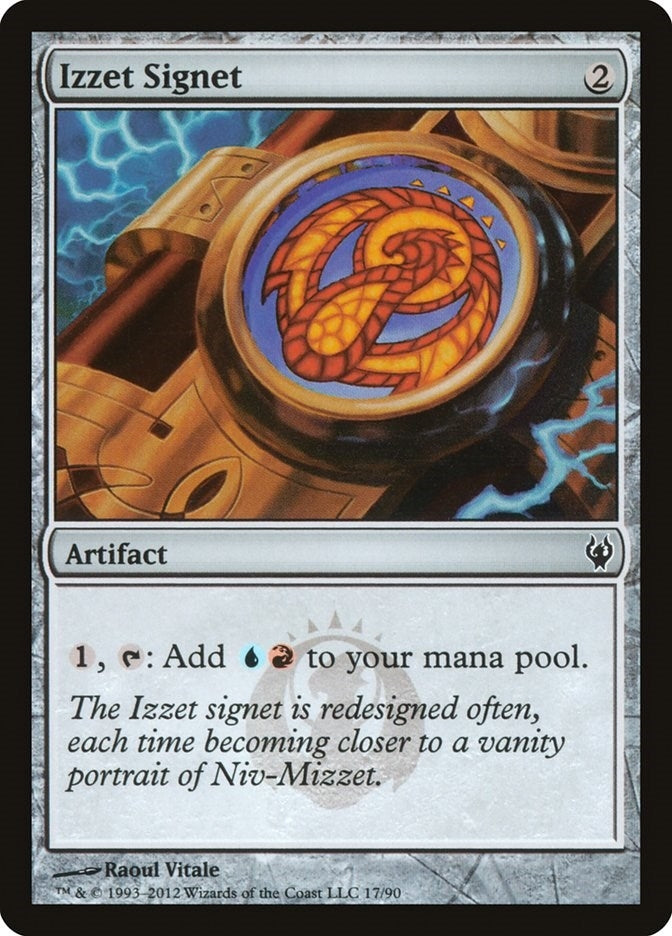 Image for Izzet Signet (17) (Duel Decks: Izzet vs. Golgari) - Magic: The Gathering