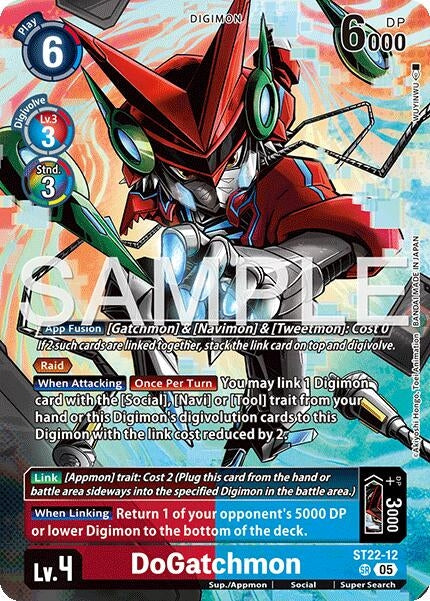 Image for DoGatchmon (ST22-12 SR) - Digimon Card Game