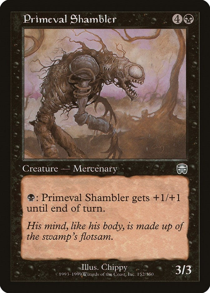 Image for Primeval Shambler (152) (Mercadian Masques) - Magic: The Gathering