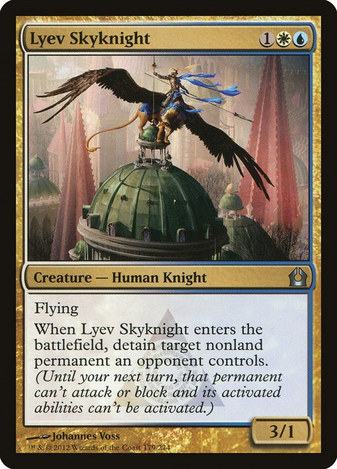 Image for Lyev Skyknight (179) (Return to Ravnica) - Magic: The Gathering