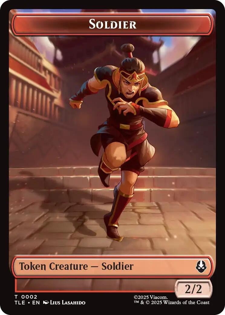 Image for Soldier (0002) (2) (Avatar: The Last Airbender) - Magic: The Gathering
