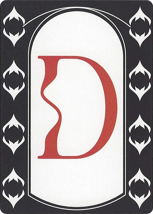 Image for Letter Card - D (Secret Lair Countdown Kit) - Magic: The Gathering