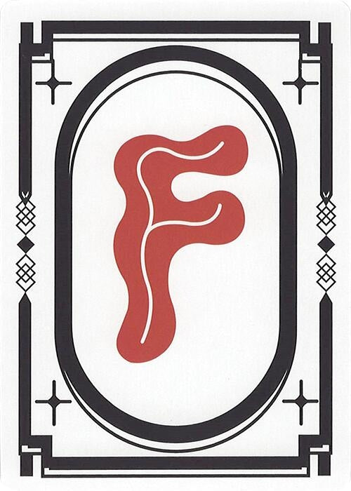 Image for Letter Card - F (Secret Lair Countdown Kit) - Magic: The Gathering