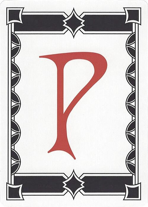Image for Letter Card - P (Secret Lair Countdown Kit) - Magic: The Gathering