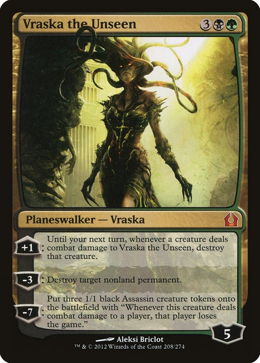 Image for Vraska the Unseen (208) (Return to Ravnica) - Magic: The Gathering