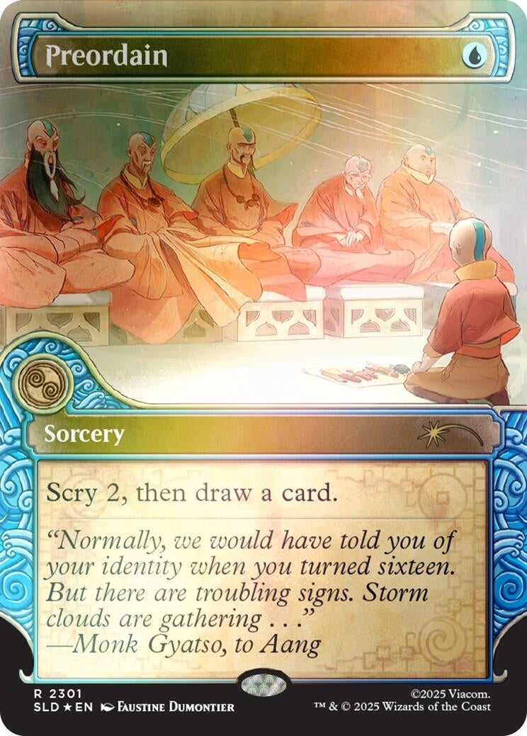 Image for Preordain (2301) (Rainbow Foil) (2301) (Secret Lair Drop Series) - Magic: The Gathering