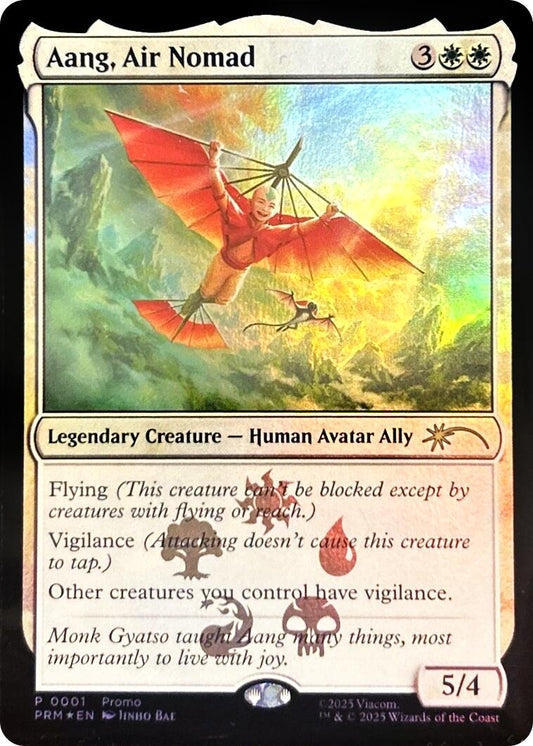 Image for Aang, Air Nomad (1) (Media Promos) - Magic: The Gathering