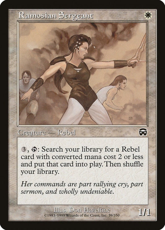 Image for Ramosian Sergeant (39) (Mercadian Masques) - Magic: The Gathering