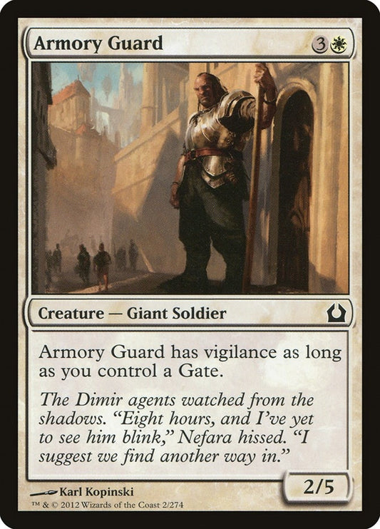 Image for Armory Guard (2) (Return to Ravnica) - Magic: The Gathering
