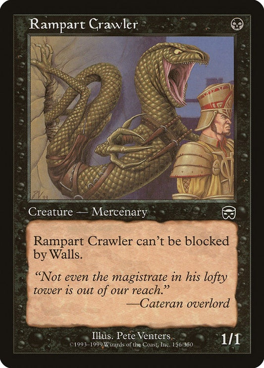 Image for Rampart Crawler (156) (Mercadian Masques) - Magic: The Gathering
