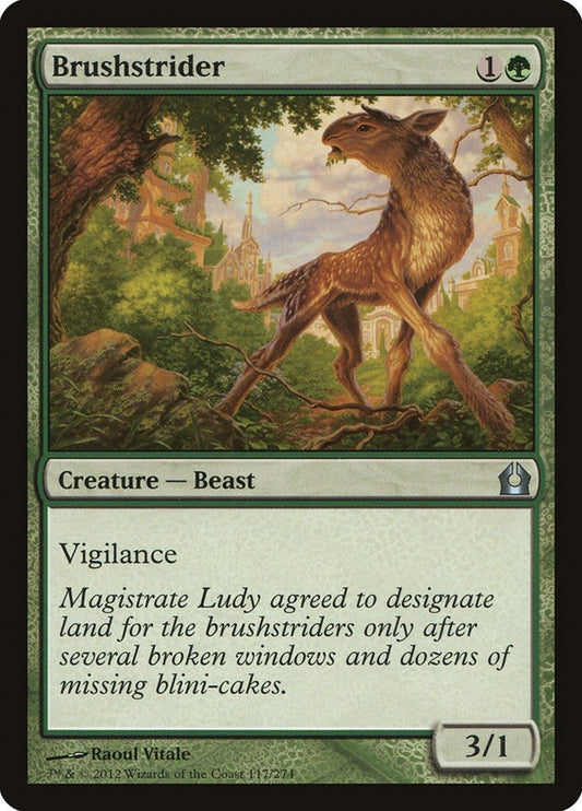 Image for Brushstrider (117) (Return to Ravnica) - Magic: The Gathering