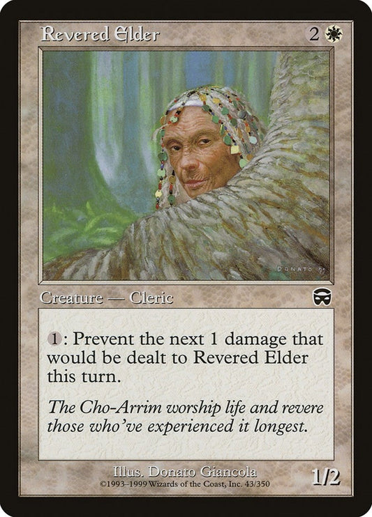 Image for Revered Elder (43) (Mercadian Masques) - Magic: The Gathering