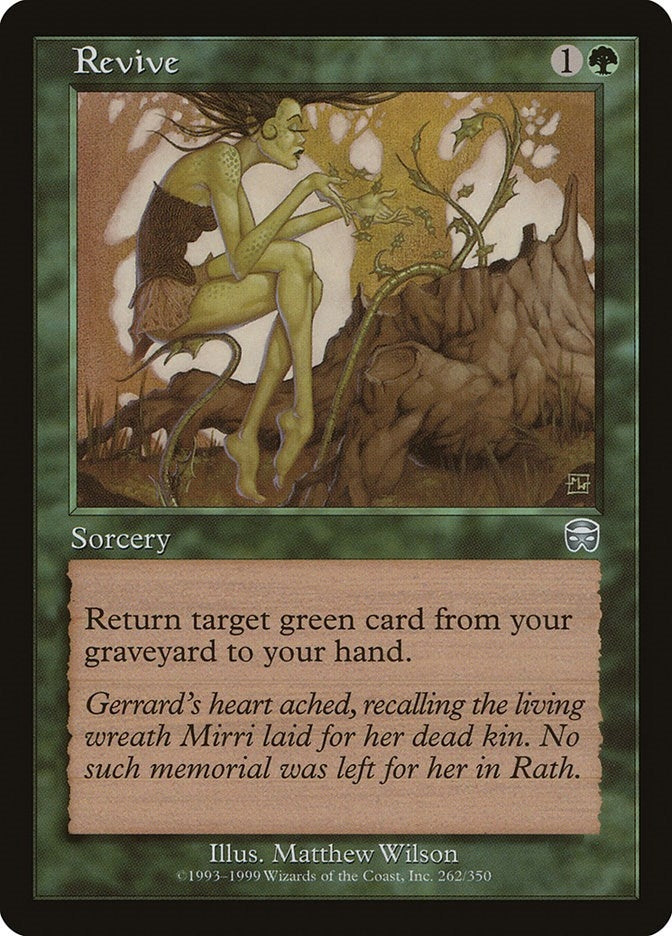 Image for Revive (262) (Mercadian Masques) - Magic: The Gathering