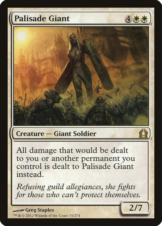 Image for Palisade Giant (15) (Return to Ravnica) - Magic: The Gathering