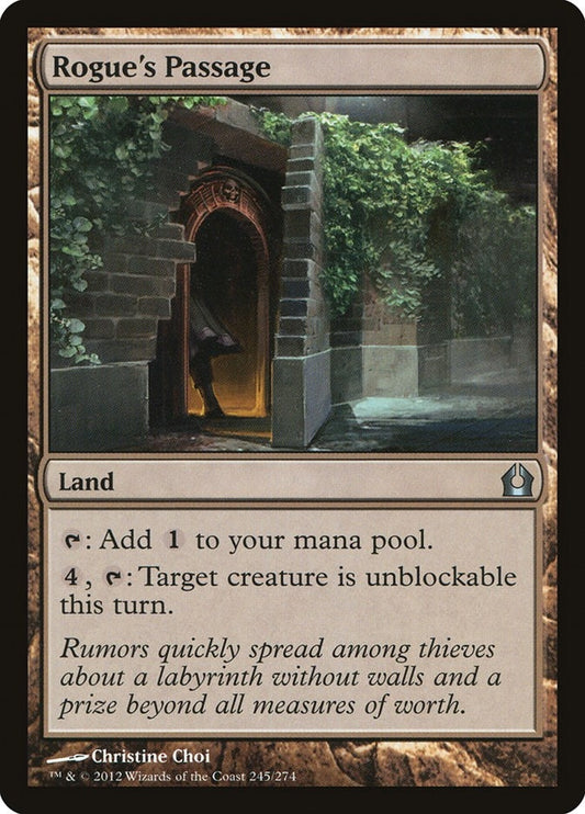 Image for Rogue's Passage (245) (Return to Ravnica) - Magic: The Gathering