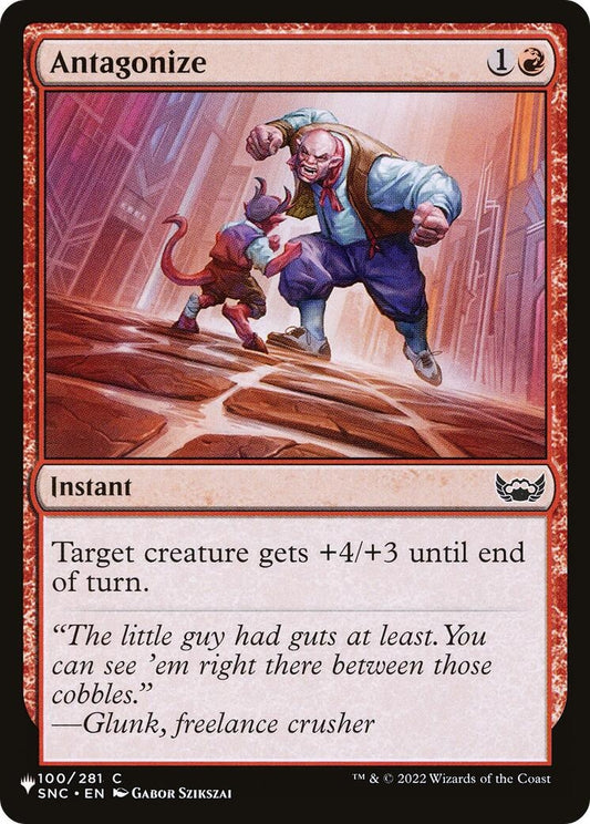 Image for Antagonize (100) (The List Reprints) - Magic: The Gathering