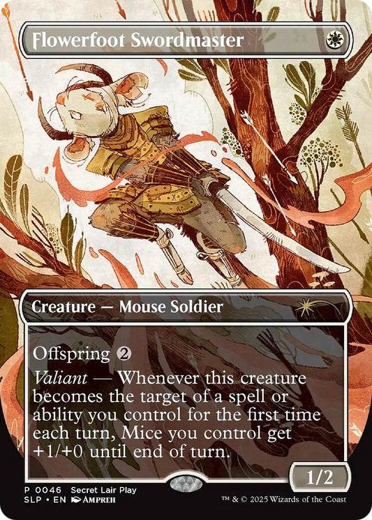 Image for Flowerfoot Swordmaster (46) (Secret Lair Showdown) - Magic: The Gathering
