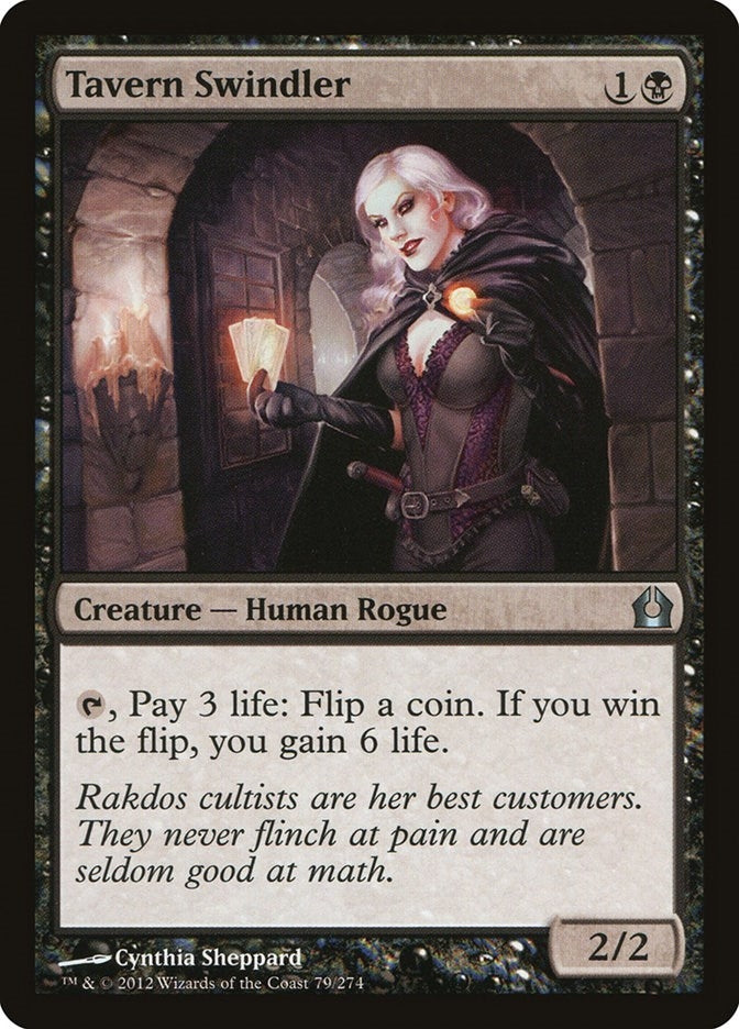 Image for Tavern Swindler (79) (Return to Ravnica) - Magic: The Gathering