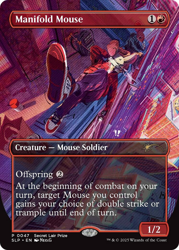 Image for Manifold Mouse (47) (Secret Lair Showdown) - Magic: The Gathering