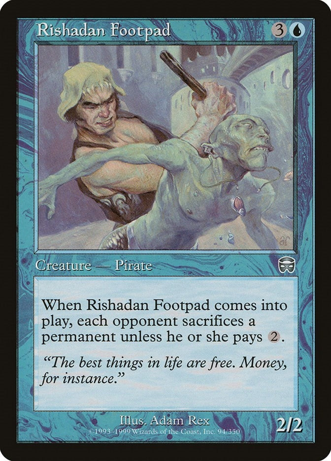 Image for Rishadan Footpad (94) (Mercadian Masques) - Magic: The Gathering