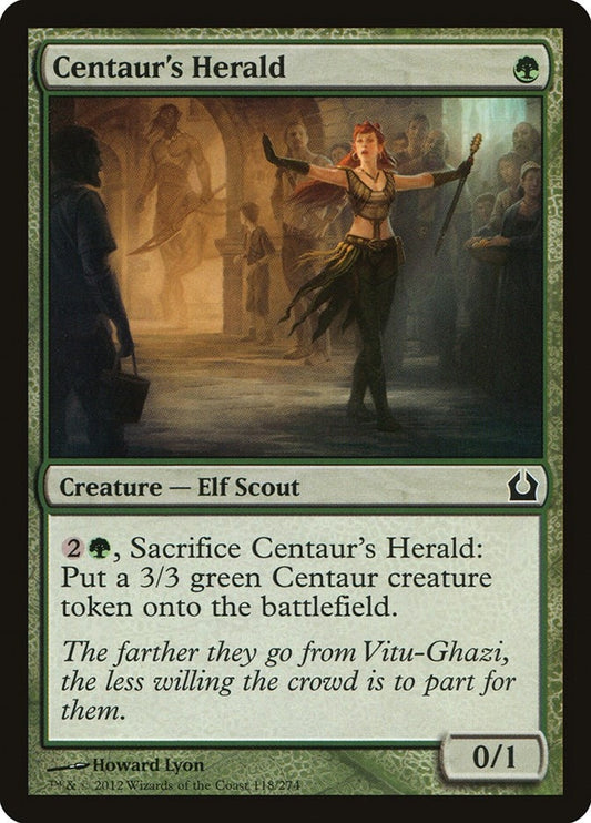 Image for Centaur's Herald (118) (Return to Ravnica) - Magic: The Gathering