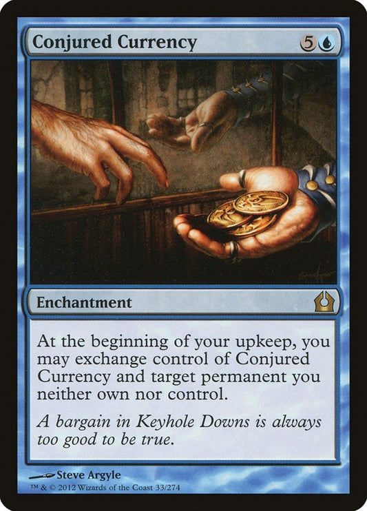 Image for Conjured Currency (33) (Return to Ravnica) - Magic: The Gathering