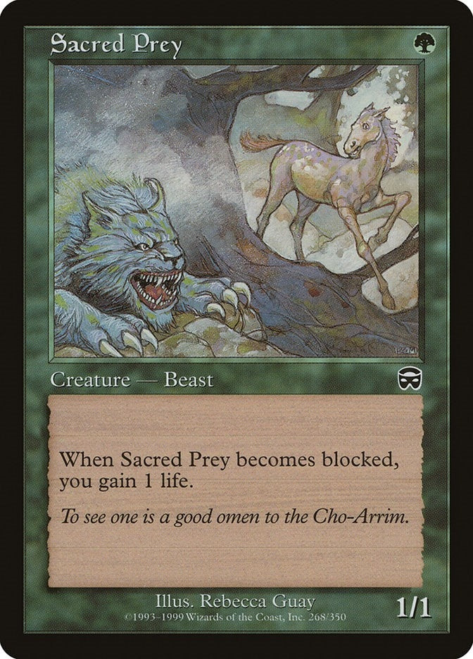 Image for Sacred Prey (268) (Mercadian Masques) - Magic: The Gathering