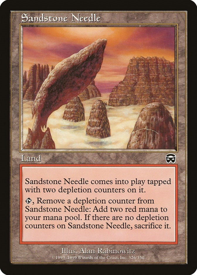Image for Sandstone Needle (326) (Mercadian Masques) - Magic: The Gathering
