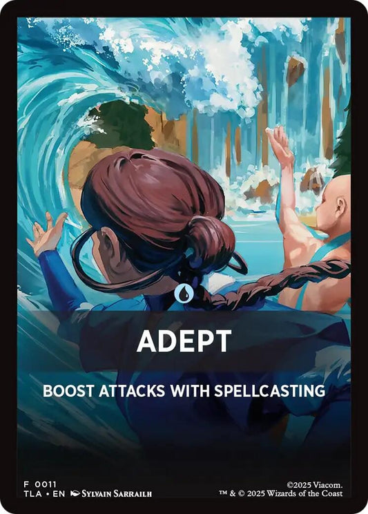 Image for Adept Theme Card (11) (Avatar: The Last Airbender) - Magic: The Gathering