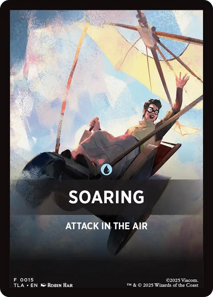Image for Soaring Theme Card (15) (Avatar: The Last Airbender) - Magic: The Gathering