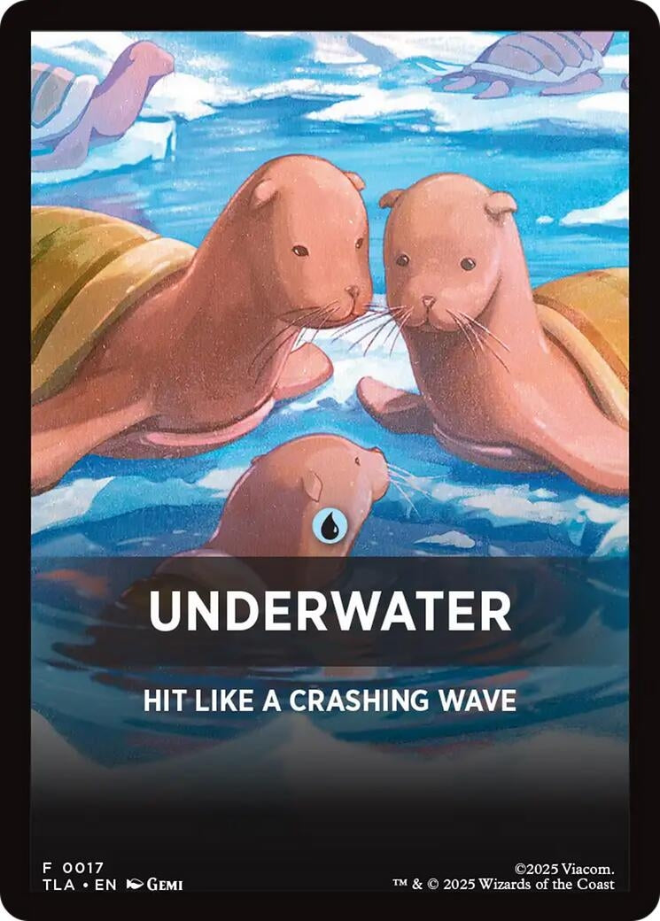 Image for Underwater Theme Card (17) (Avatar: The Last Airbender) - Magic: The Gathering