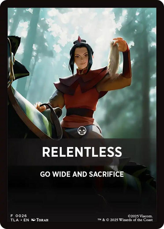 Image for Relentless Theme Card (26) (Avatar: The Last Airbender) - Magic: The Gathering