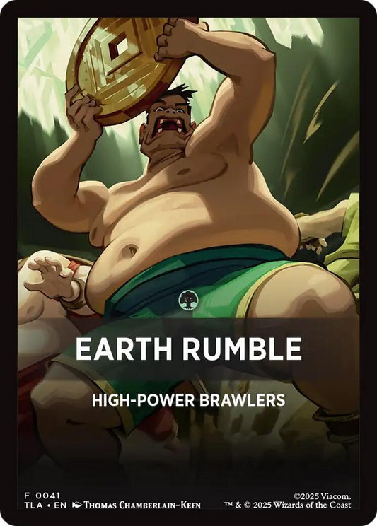 Image for Earth Rumble Theme Card (41) (Avatar: The Last Airbender) - Magic: The Gathering