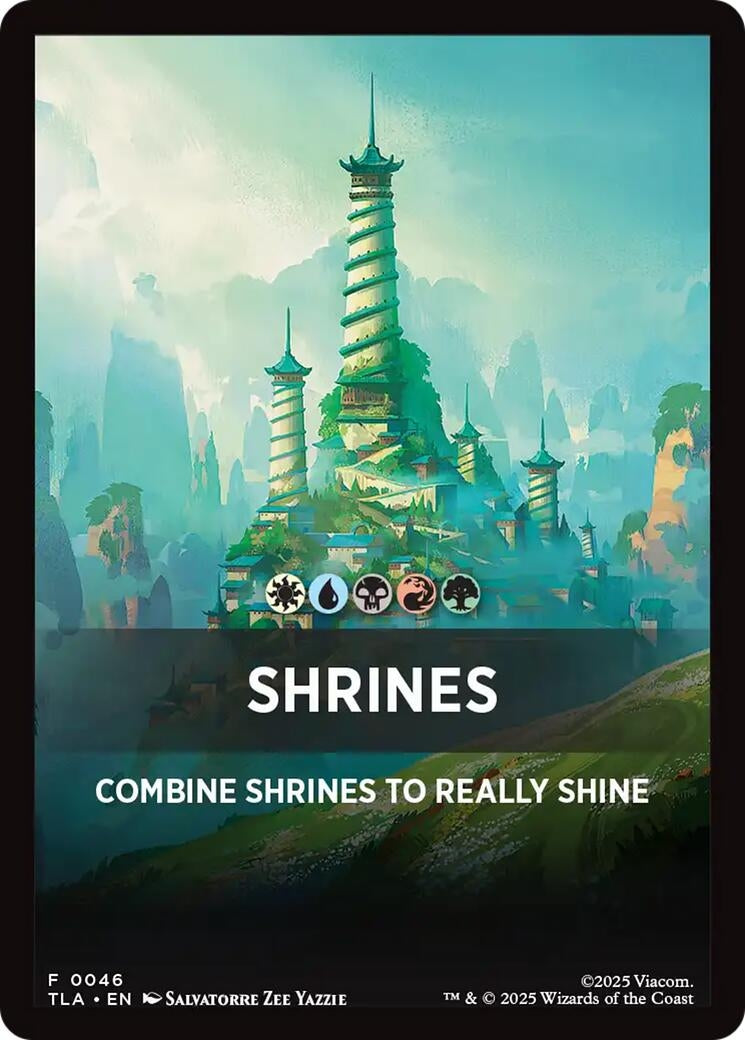 Image for Shrines Theme Card (46) (Avatar: The Last Airbender) - Magic: The Gathering
