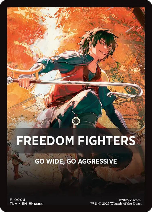 Image for Freedom Fighters Theme Card (4) (Avatar: The Last Airbender) - Magic: The Gathering