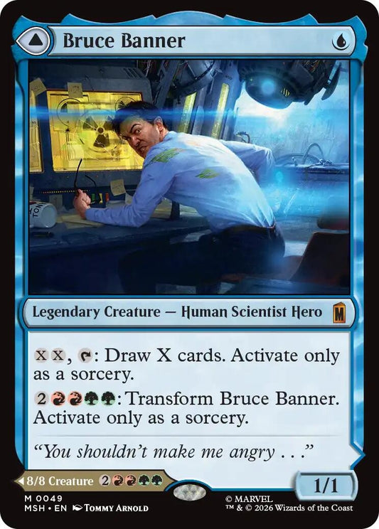 Image for Bruce Banner (49) (Marvel Super Heroes) - Magic: The Gathering