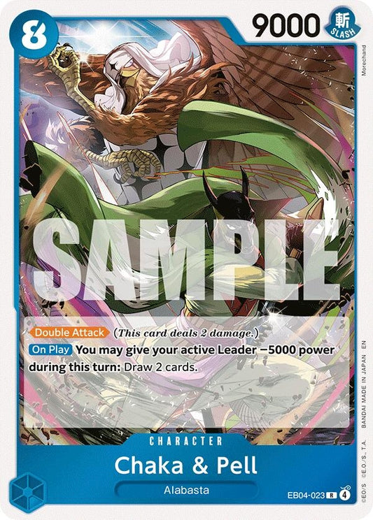 Image for Chaka & Pell (EB04-023) - One Piece Card Game