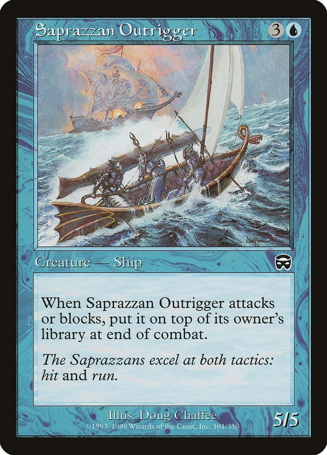 Image for Saprazzan Outrigger (101) (Mercadian Masques) - Magic: The Gathering