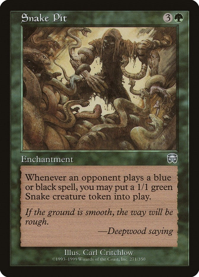 Image for Snake Pit (271) (Mercadian Masques) - Magic: The Gathering