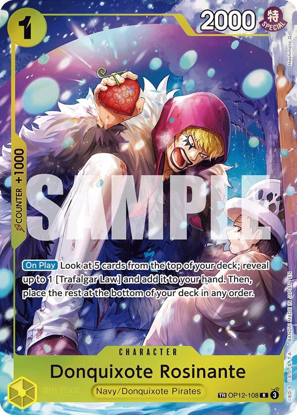 Image for Donquixote Rosinante - OP12-108 (Reprint) (OP12-108) - One Piece Card Game