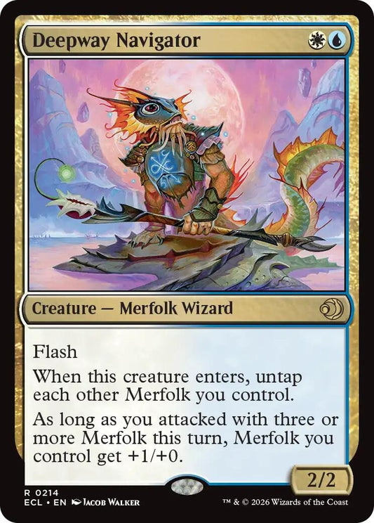 Image for Deepway Navigator (214) (Lorwyn Eclipsed) - Magic: The Gathering