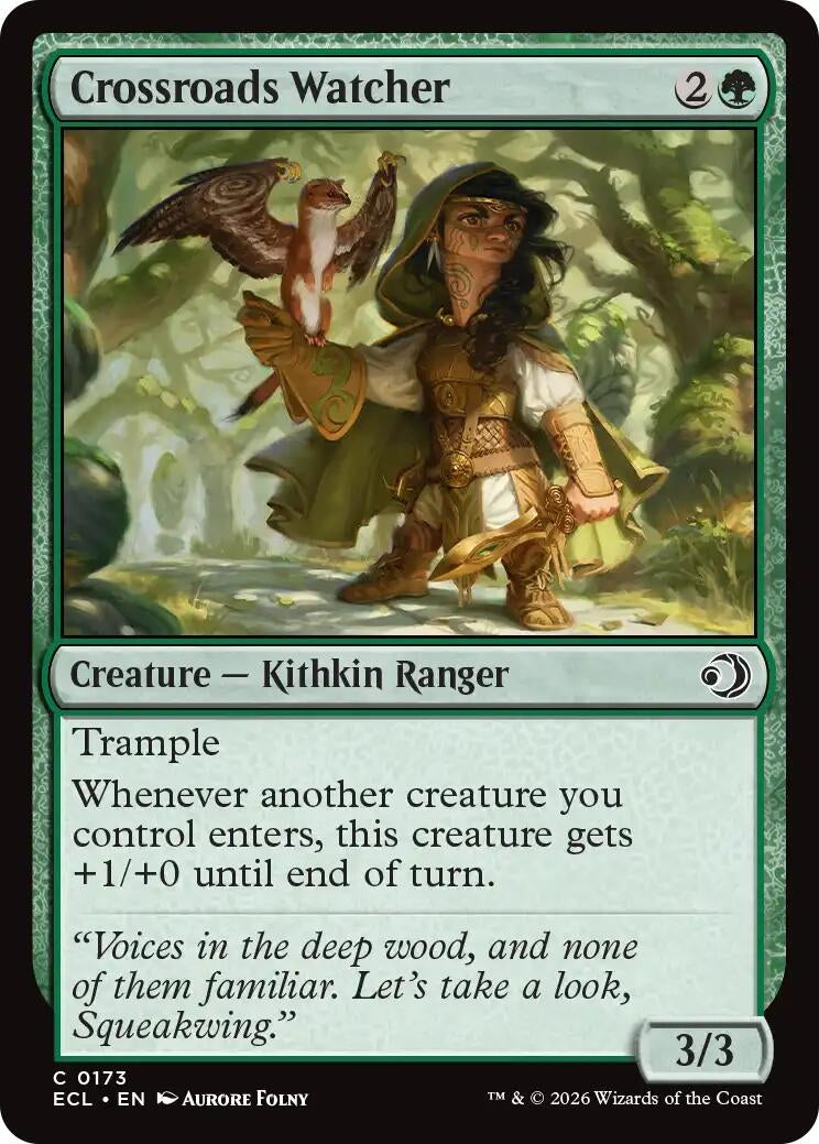 Image for Crossroads Watcher (173) (Lorwyn Eclipsed) - Magic: The Gathering