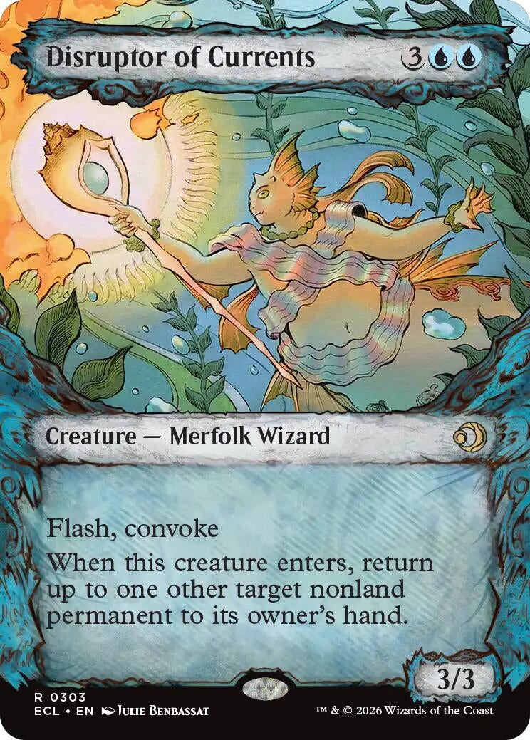 Image for Disruptor of Currents (Showcase) (303) (Lorwyn Eclipsed) - Magic: The Gathering