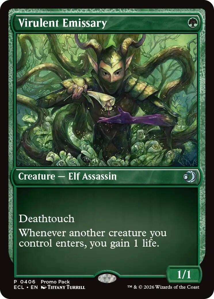 Image for Virulent Emissary (406) (Lorwyn Eclipsed) - Magic: The Gathering