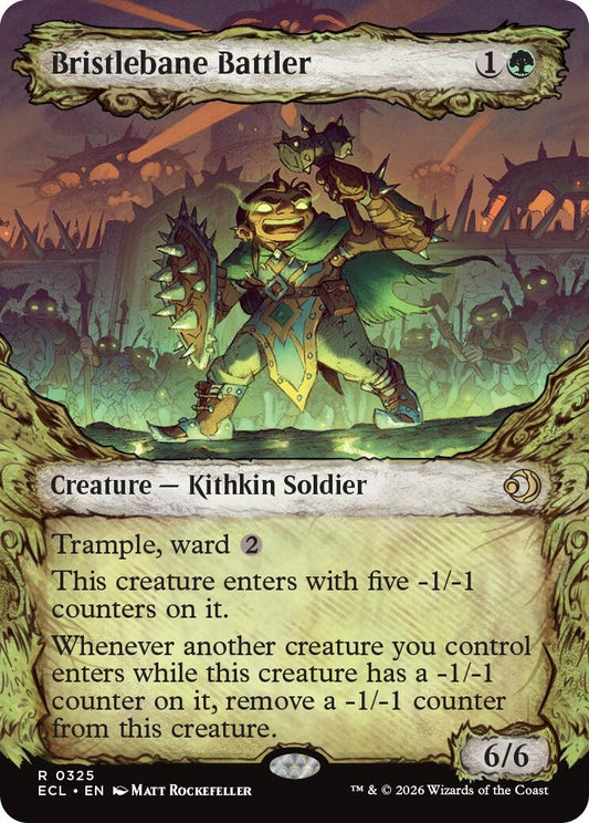 Image for Bristlebane Battler (Showcase) (325) (Lorwyn Eclipsed) - Magic: The Gathering
