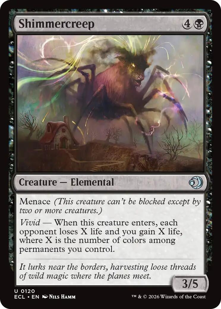 Image for Shimmercreep (120) (Lorwyn Eclipsed) - Magic: The Gathering
