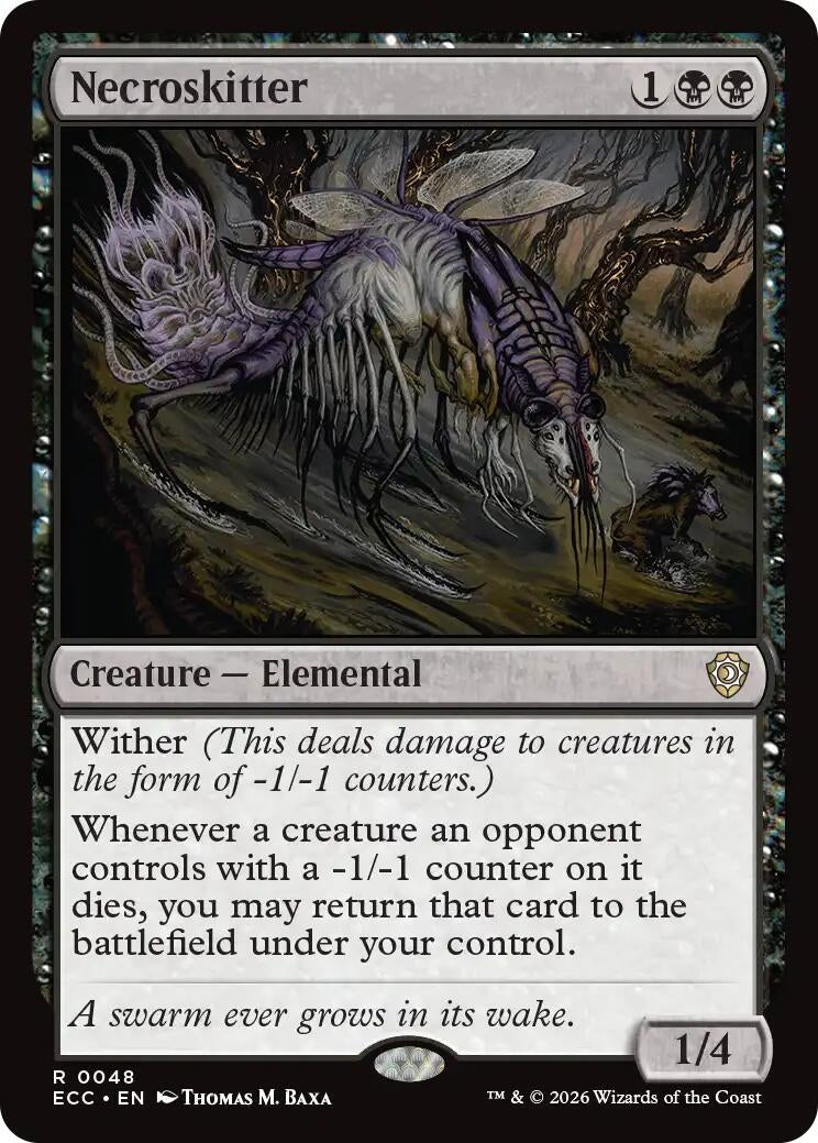 Image for Necroskitter (48) (Lorwyn Eclipsed) - Magic: The Gathering