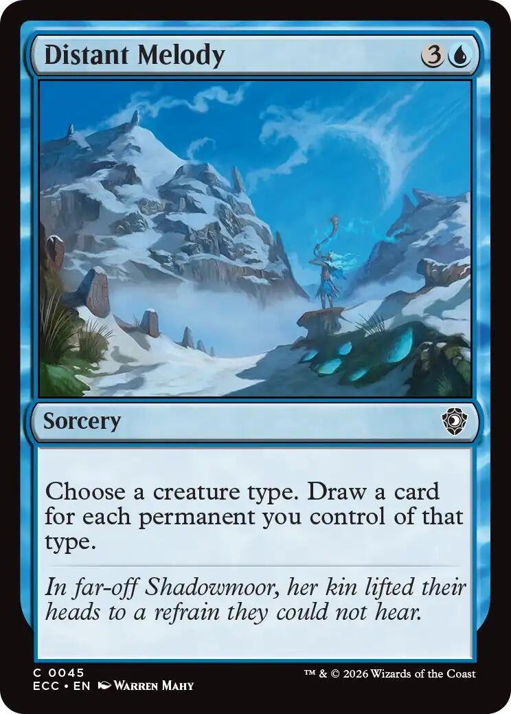 Image for Distant Melody (45) (Lorwyn Eclipsed) - Magic: The Gathering
