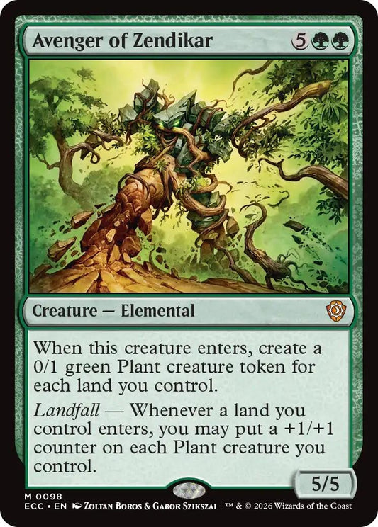 Image for Avenger of Zendikar (98) (Lorwyn Eclipsed) - Magic: The Gathering