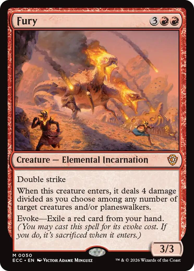 Image for Fury (50) (Lorwyn Eclipsed) - Magic: The Gathering